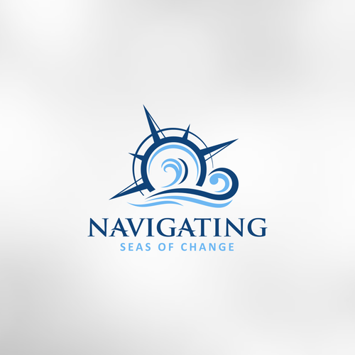 Nautical themed conference logo! Design by petir jingga