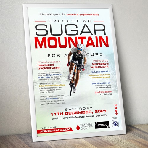 Leukemia & Lymphoma Society fundraising event Design by 123Graphics