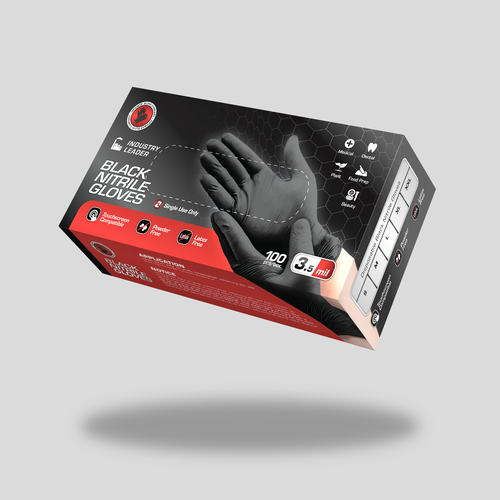 Design Retail Box for Glove Company Industrial, Sleek, Eye Catching Design by Murbeiworks