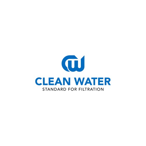 Simple Clean Logo for Water Filtration Company Design by Dhaniart5
