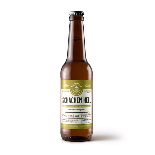 Microbrauerei: Bierflasche sucht Etikettendesign Design by Krasi Miletieva