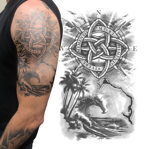 Tattoo contest entry by BlacKing