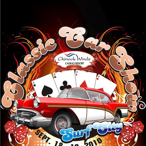 Classic Car Show  Design by Supermin