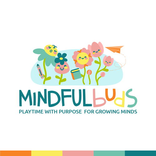 Appealing logo for early childhood learning resources business Design by Sara Chester