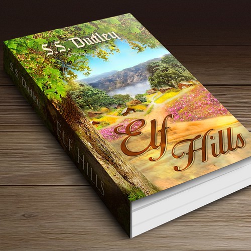 Design di Book cover for children's fantasy novel based in the CA countryside di ALZtudio