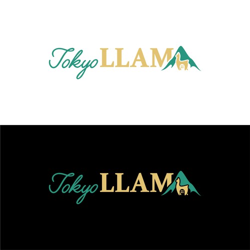 Outdoor brand logo for popular YouTube channel, Tokyo Llama Diseño de Rusmin05