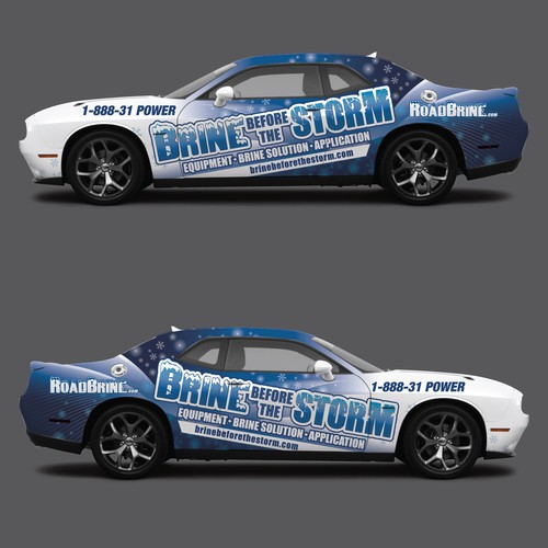 Cool 2017 dodge  Challenger needs a new wrap! Design by adelea