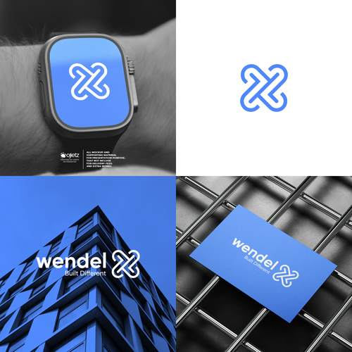 Luxury Logo Design for Wendel X — A Premium Construction Brand Built Different Design by ojietz