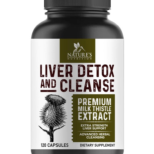 Natural Liver Detox & Cleanse Design Needed for Nature's Nutrition Design by sapienpack