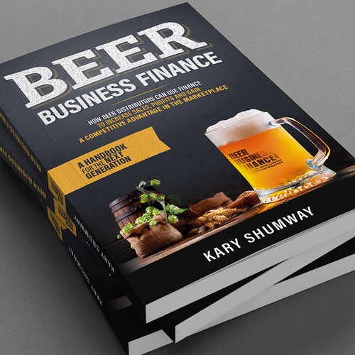 Design an award-winning book cover for the beer business Design by A-Sz