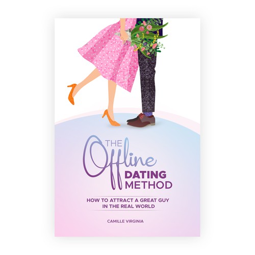 Design di Book Cover for The Offline Dating Method Needed di Nadun Prabodana