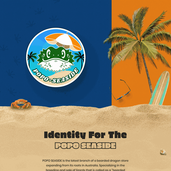 Popo Seaside : Your Scaly Companion Awaits.