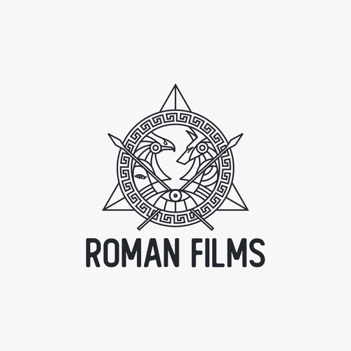 Diseño de GUARANTEED: Roman Films needs a powerful and captivating new logo de MesinTempur