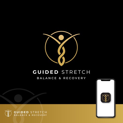 Designs | Guided Stretch | Logo design contest