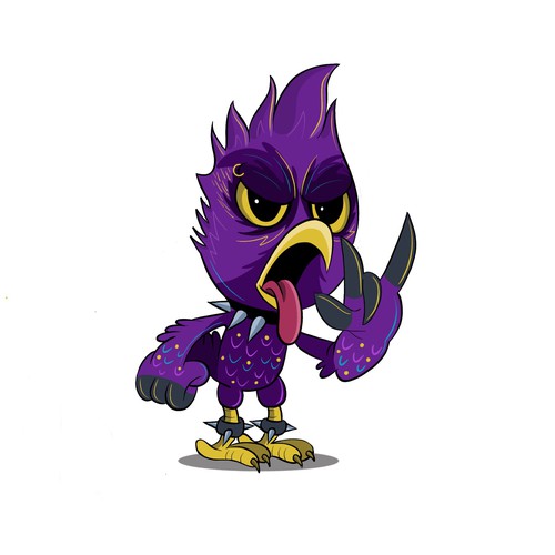 Design by BrianCarreno™ titled "Create a cute little bird with spunk"