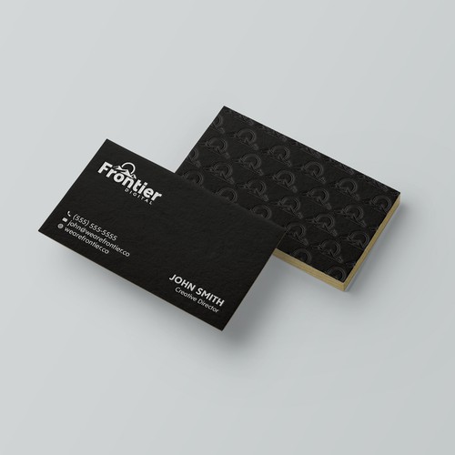 Create a business card with a rock solid brand Design by Design sp