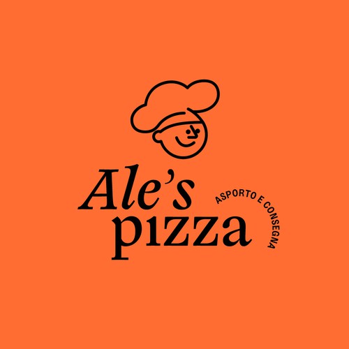 Diseño de Rebrend Ale's pizza (Pizzeria da asporto) de Alice L.