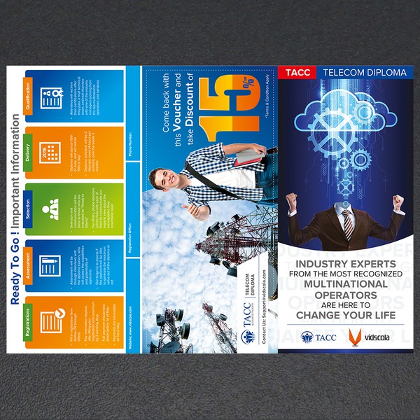 Design by Let'sChat titled "Tri-Fold Flyer Design"