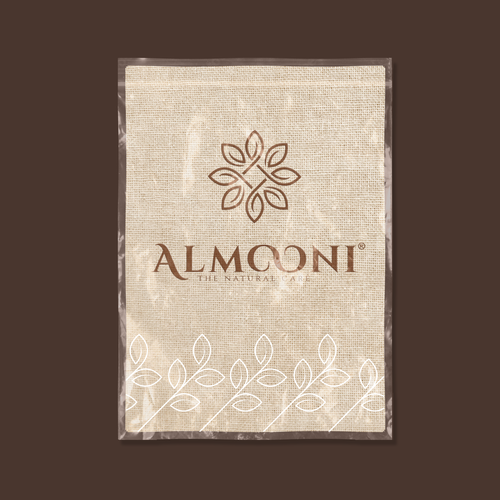 Design a simple yet elegant polybag packaging for our loofah brand Design by O Ñ A T E