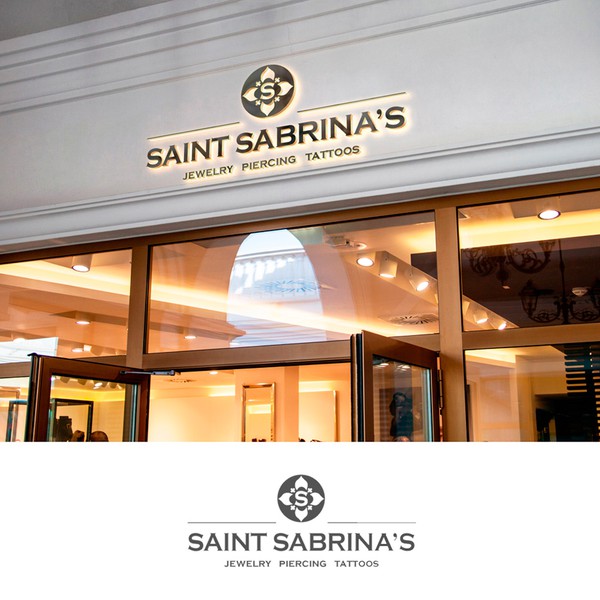 Design by 1554 titled "Piercing and tattoo studio logo"