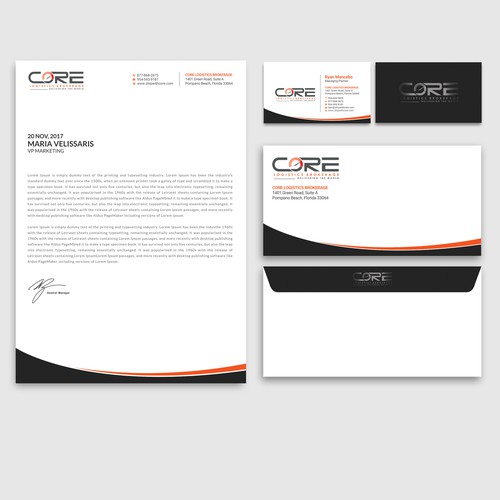 Logo, Business Card, Letterhead