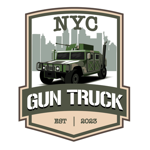 Attractive Logo for a Military Humvee Experience in the middle of the Big Apple Diseño de Night Hawk