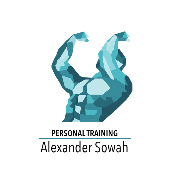Design by tinschen_n titled "Polygonal Logo for Personal Training"