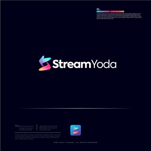 Streaming Tech Logo Design by Falenar®