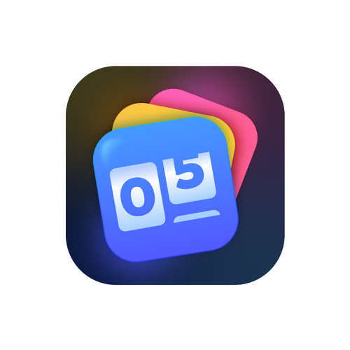 iOS Countdown App Icon Redesign Design by MAM2