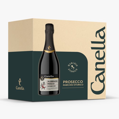 NEW CASE for Prosecco DOCG "MARCHIO STORICO" Design by Rajith Shantha