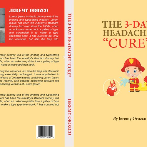 Design di Firefighter writes book on headaches, next best seller di Angel1912