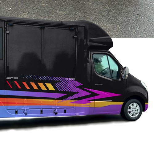 Stunning Horsebox Graphics Design Design by Nadun Prabodana