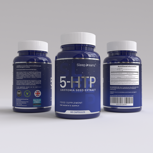 Sleep Supplement Label Design for Global Sleep Brand Design by Tamara.D