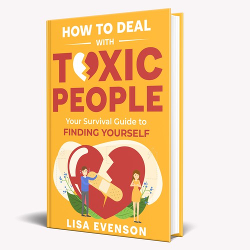 Design an Inspiring and Eye-Catching Cover for a Book on Dealing with Toxic People. Réalisé par Unboxing Studio