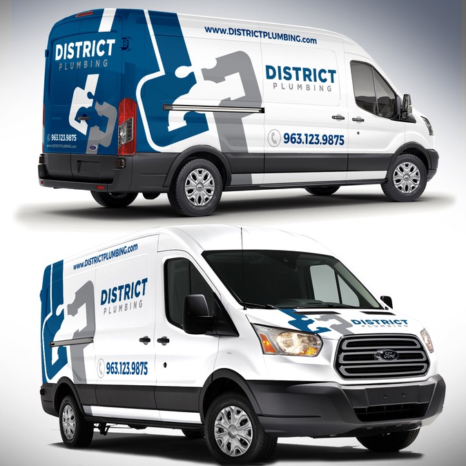 District Plumbing Vehicle Wraps and Designs! Looking for the Modern ...