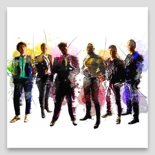 "Create album art for innovative music act!" winning Album Cover