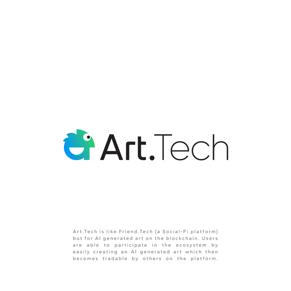 Mascot letter a and chameleon