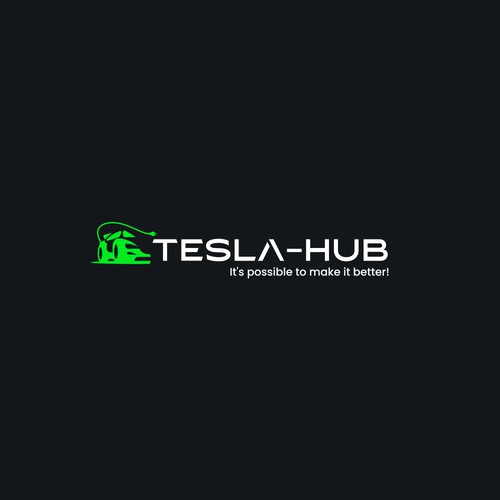 Tesla Shop braucht ein Logo für den Start! Design by Victoria Cova