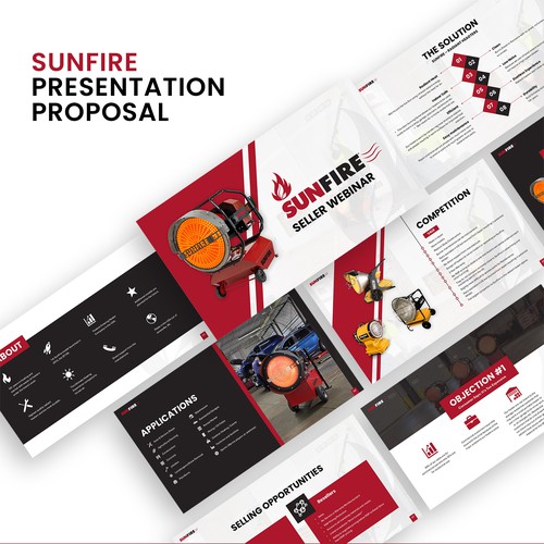 Modern-Cool looking Presentation Template Needed Design by SlideFactory