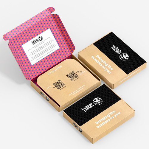 "Ecommerce Packaging for a bubble tea making kit" winning Product packaging