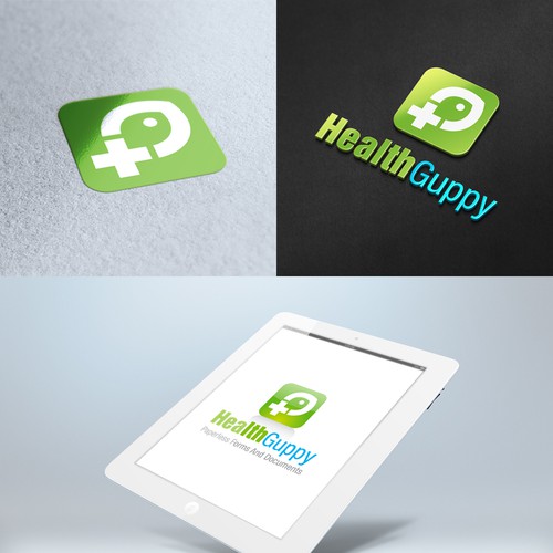 logo for Health Guppy Design by Marko Radunovic