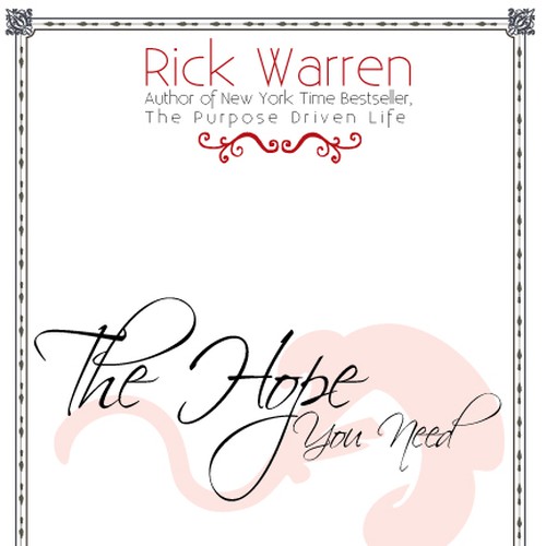 Diseño de Design Rick Warren's New Book Cover de Paul Mestereaga