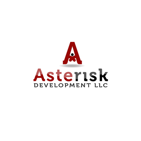 Design by Kentoy titled "IT'S OK TO BE CREATIVE!!!! logo and business card for Asterisk Development, LLC"