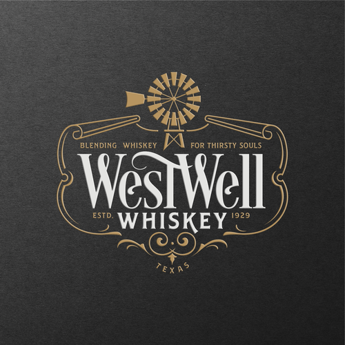 need logo design for a West Texas Whiskey Company Diseño de qsketch2