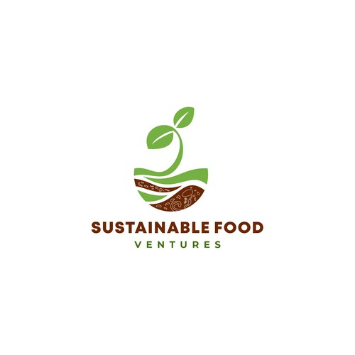 sustainable food logo