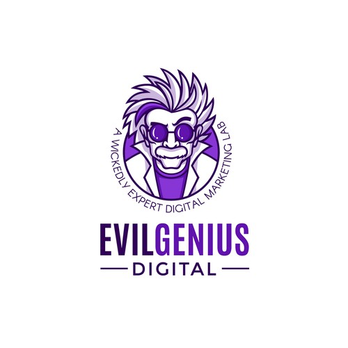 Design a badass logo for our digital marketing powerhouse -  Evil Genius Digital Design by DKG1111