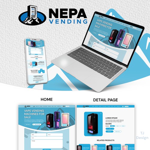 Need Homepage & Inner Page Redesigned for Website Design von Tajj Designs
