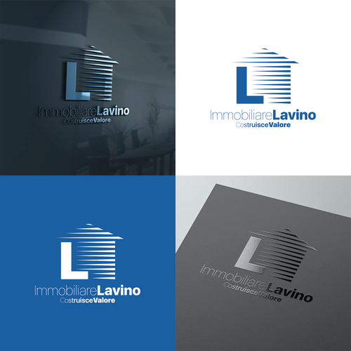"Crea un logo giovane e dinamico nel mondo immobiliare" winning Logo design