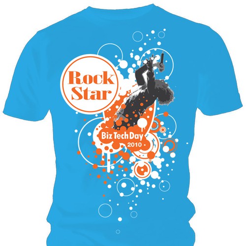 Give us your best creative design! BizTechDay T-shirt contest Design por chuloz