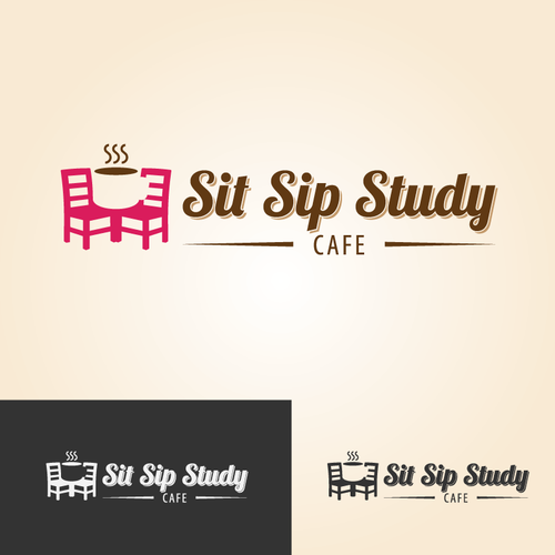 SIT SIP STUDY CAFE! NEW LOGO NEEDED ASAP! Design by Benson67